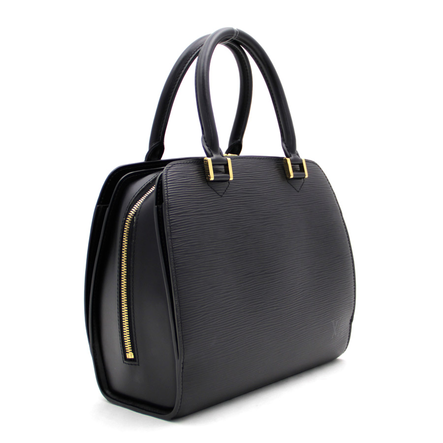 Auth LOUIS VUITTON Epi Pont Neuf Handbag Noir (Black) Leather - 24867 | eBay