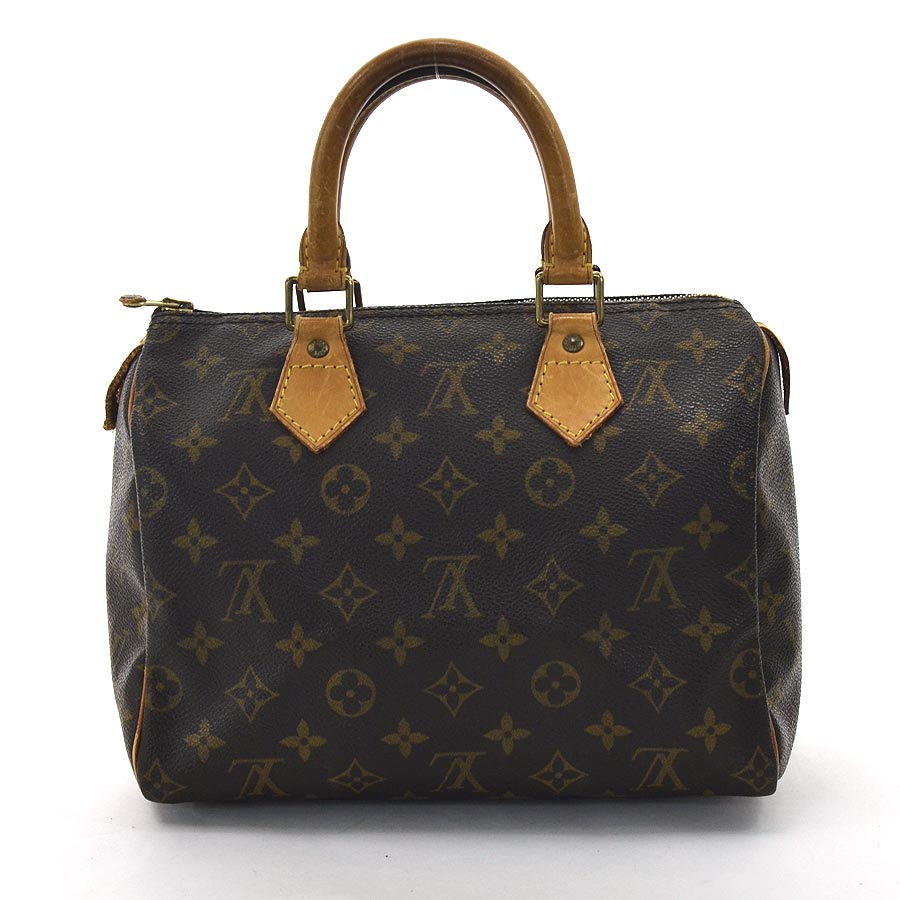[10%OFF] Auth LOUIS VUITTON Monogram Speedy 25 Handbag Brown Canvas 27267 | eBay